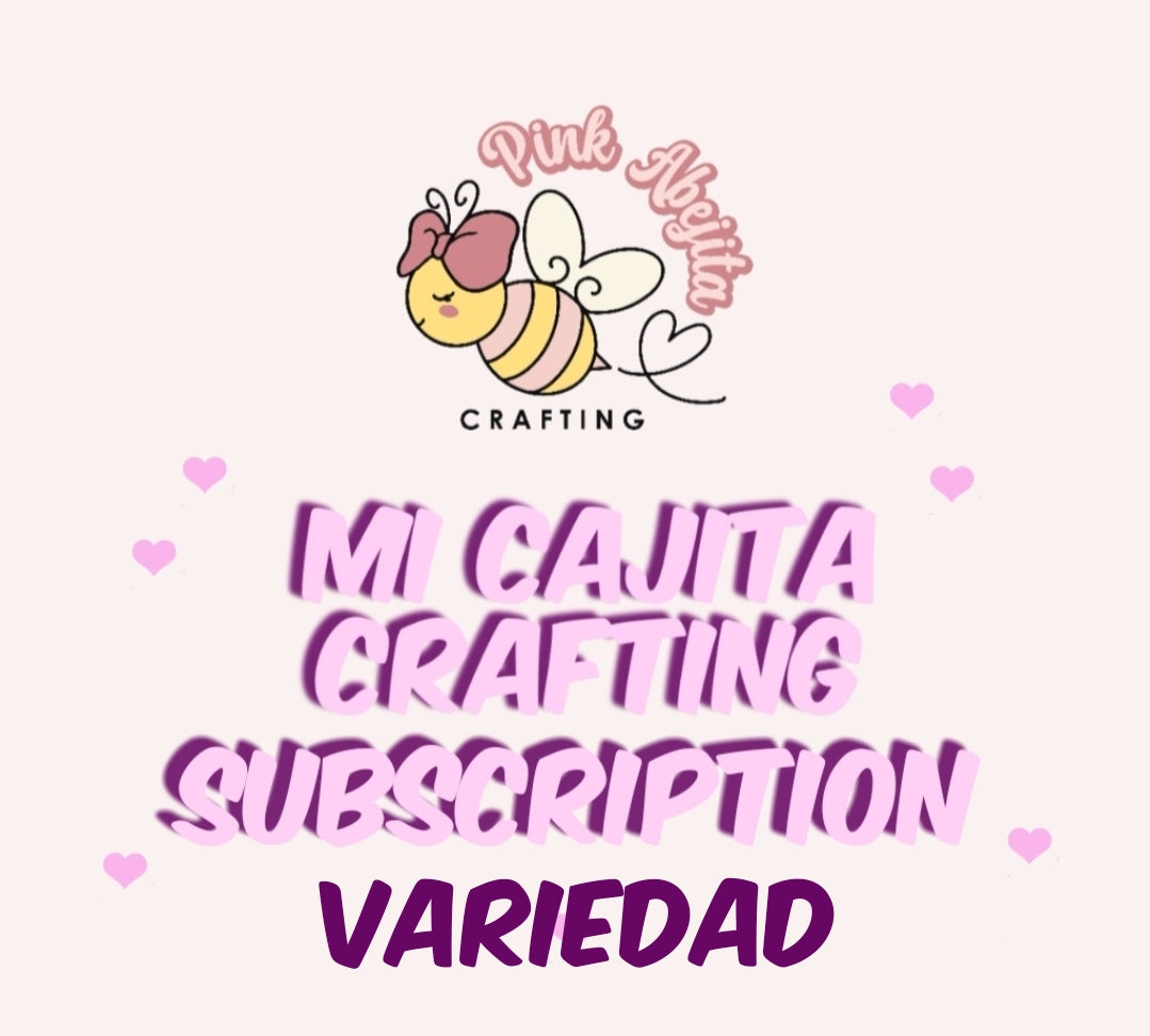 Mi Cajita Crafting VARIEDAD Subscription**Julio**