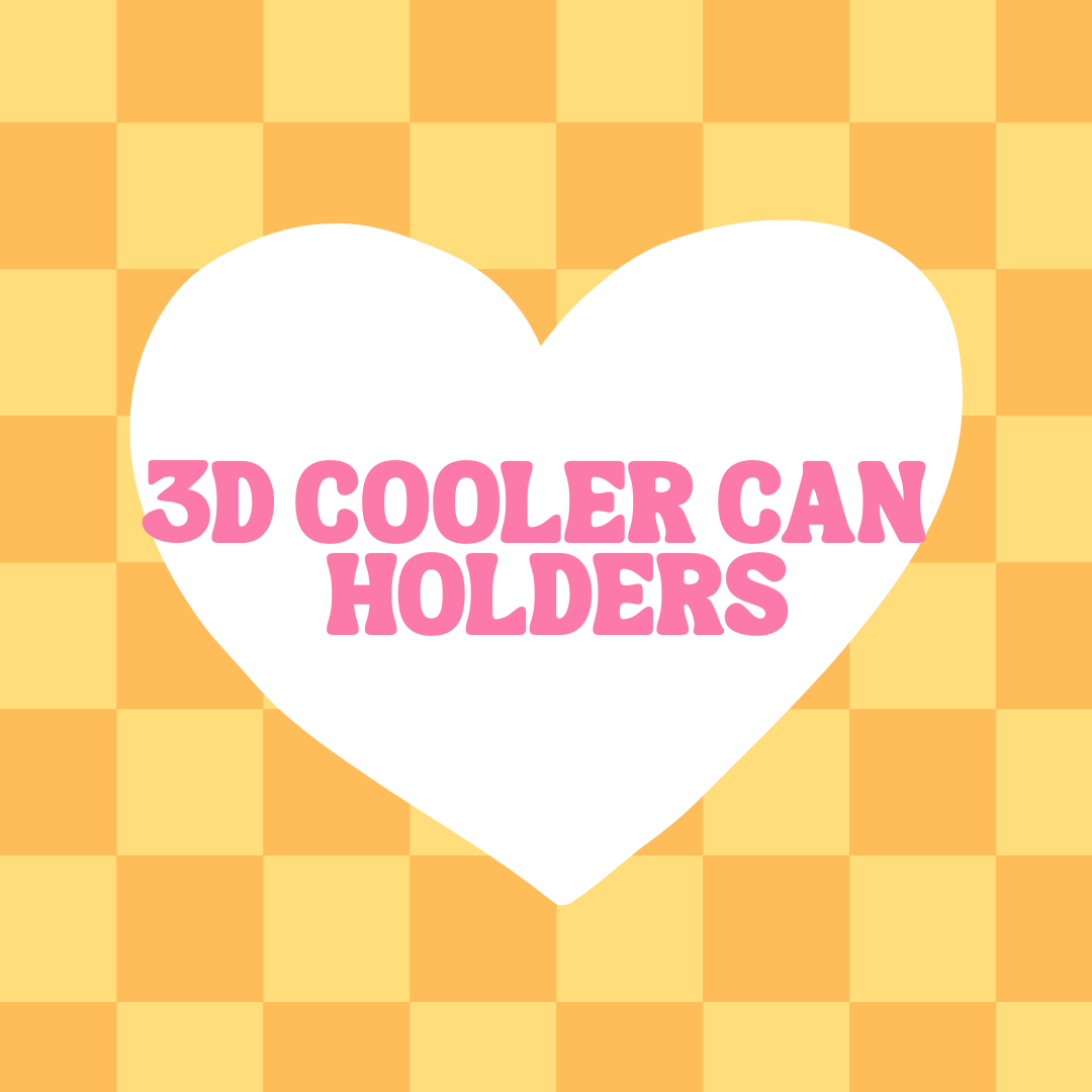 3D Coolers Can Holders